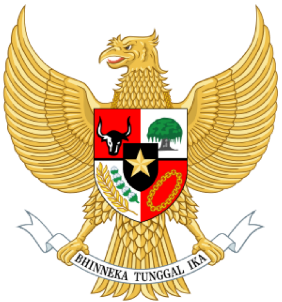 《圖說》印尼國徽迦樓羅神鳥，是觀世音的護法之一，摘自百度網。