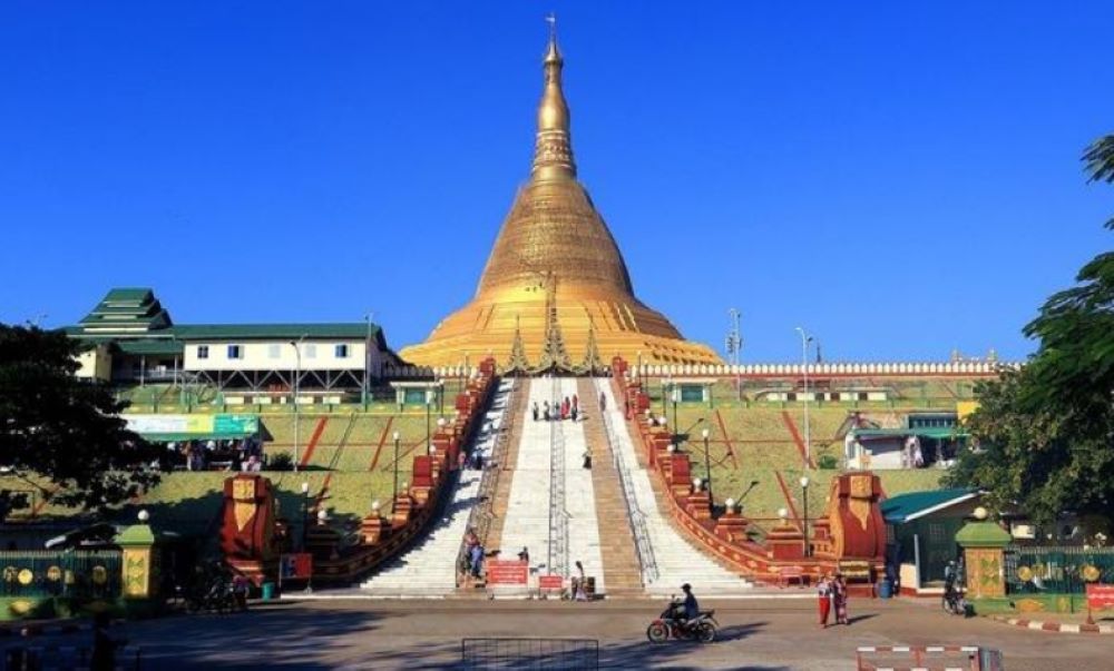 《圖說》緬甸曼德勒固都陶佛塔，摘自百度網。