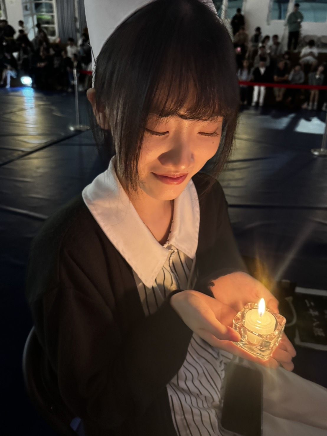 基隆長庚護理師陳麗華為自己女兒加冠 傳承「小護士」精神 5 495219126 29910772141847405 1773432765246931960 n