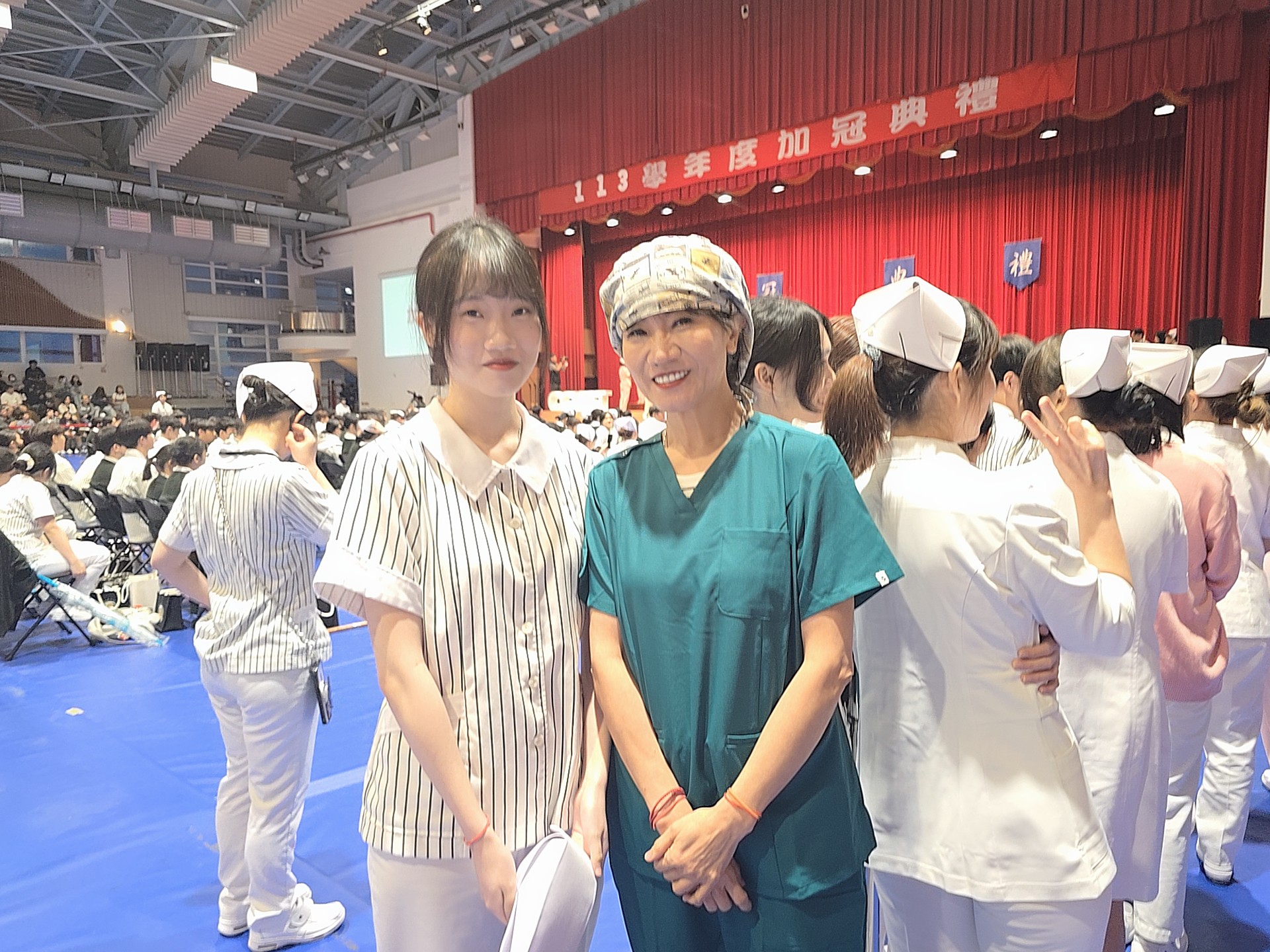 基隆長庚護理師陳麗華為自己女兒加冠 傳承「小護士」精神 3 495236557 29902271439364142 4753843803931631047 n