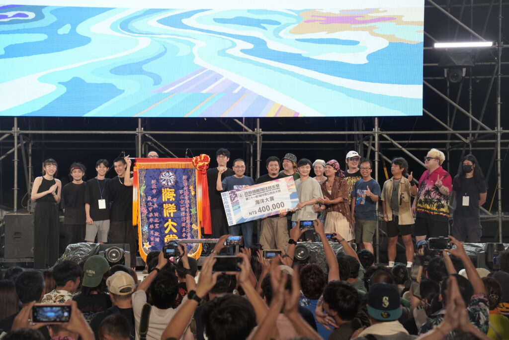 「獨立音樂大賞」晉級前10強，將進入貢寮國際海洋音樂祭主舞台爭奪年度最強樂團寶座。圖為2024年資料照