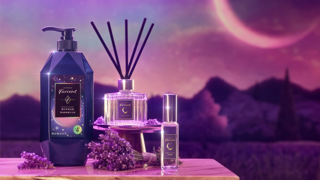 時尚明星香氛新寵就是它!Farcent法頌全新推出「晚安精油系列」 1 Farcent法頌生活消費主視覺圖01