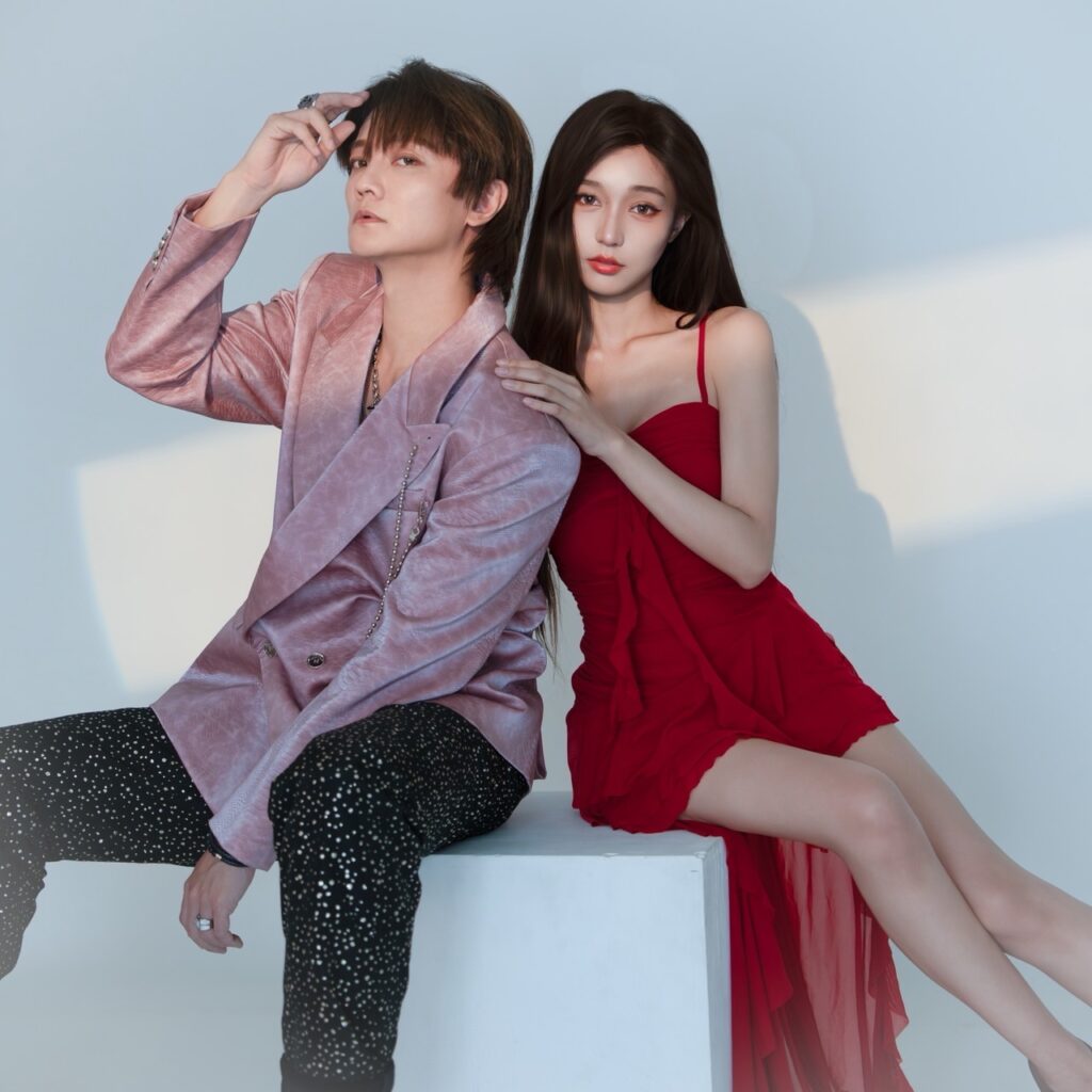 阿沁 × 夏娜 全新單曲《見你一面》MV 以電影規格打造,拍攝幕後趣事大公開! 2 圖:阿沁與夏娜,共同合唱全新對唱單曲《見你一面》(照片提供:九日影業)