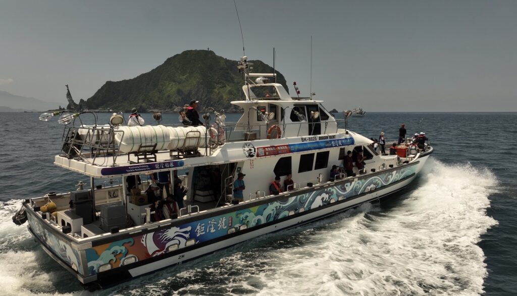 船舶出海野放海龜
