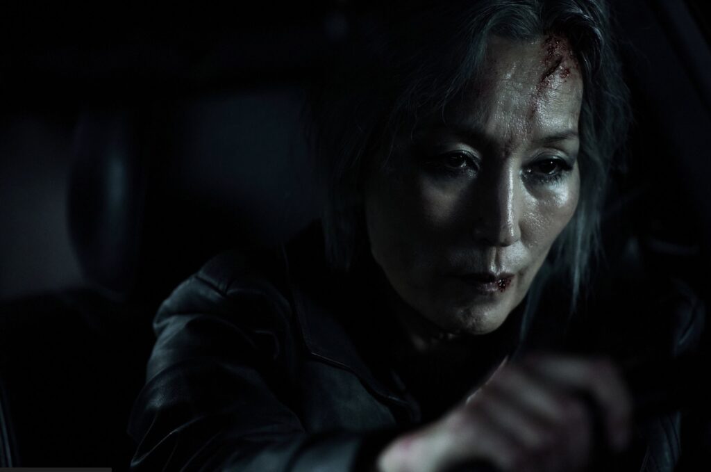 暑假必看強檔《聖母殺手》一刀未剪 挑戰韓國限制級動作新巔峰 2 媲美韓國 Tilda Swinton 的李慧英,在《聖母殺手》挑戰動作戲(鴻聯國際提供)