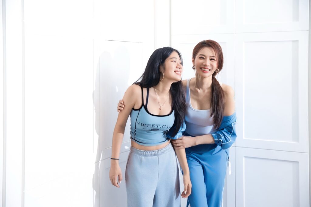 圖：王瀅的女兒Siena是國際學霸，母女感情好，無話不談 （鏡藝宏海提供）