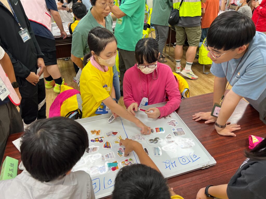 學員們參訪樹林垃圾焚化廠，學習如何區分可回收的資收物，進而減少日常的垃圾量 1