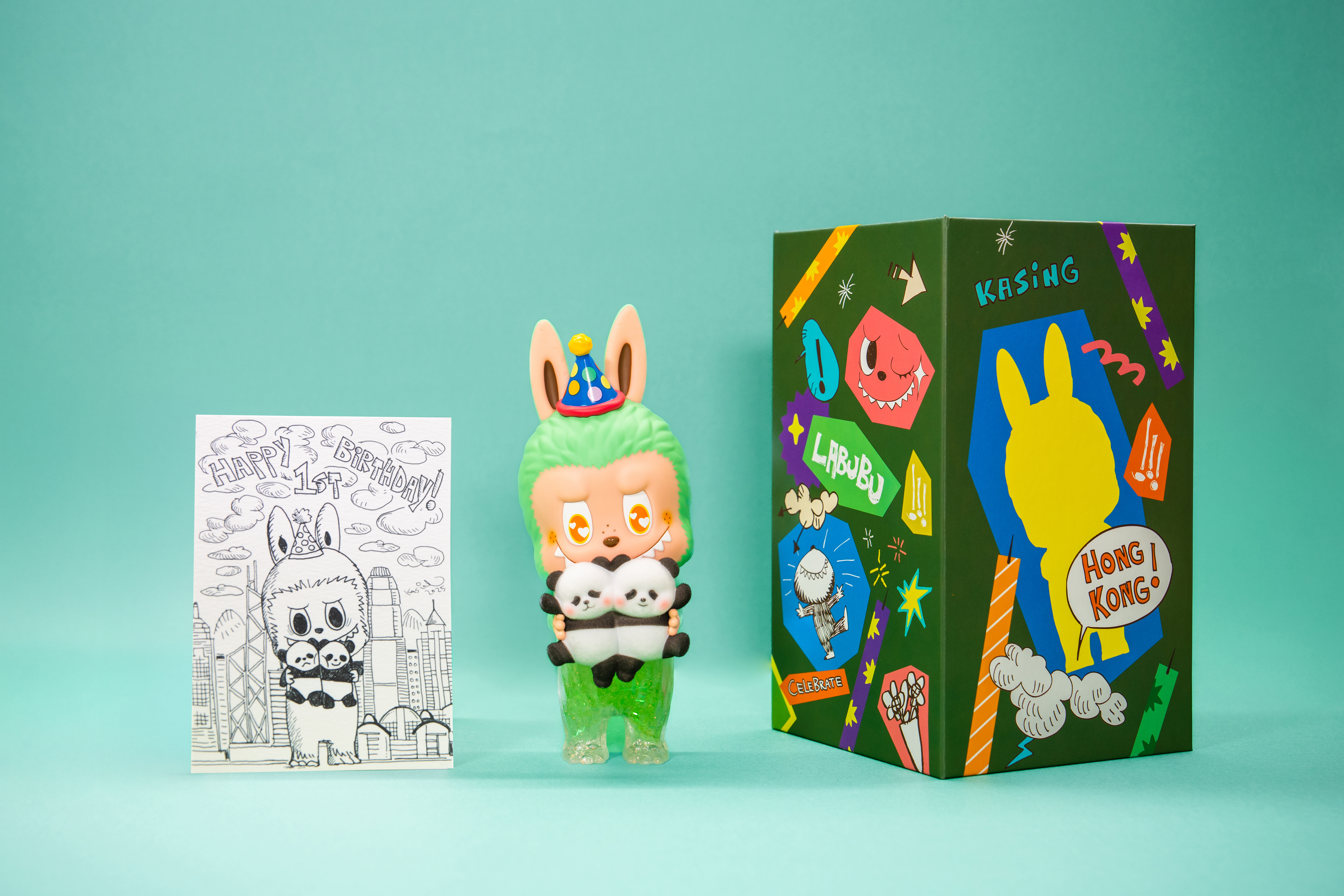 HKTB_LABUBU x Panda Twins Set
