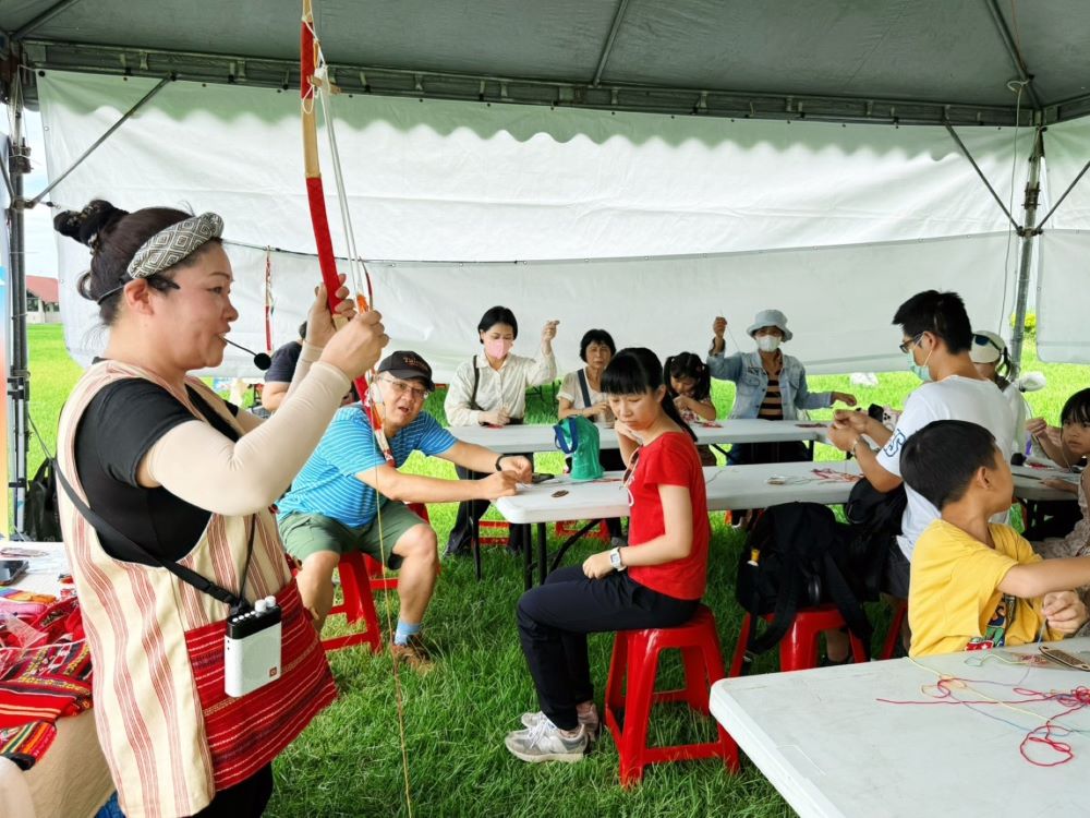 《圖說》兩天推出部落手作屋等主題活動。〈十三行提供〉