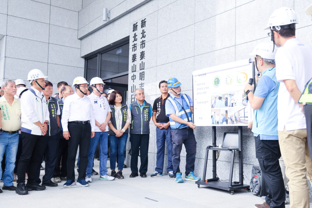 泰山青社宅114年底完工，將可提供210戶住宅單元