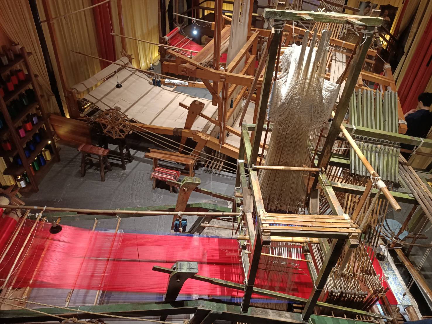 ▲四川成都青羊區的成都蜀錦織繡博物館，最大亮點是仍在運轉的清代花樓木織機。（圖／主辦單位提供）